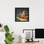 Poster Joyeux Noël (Bureau à domicile)