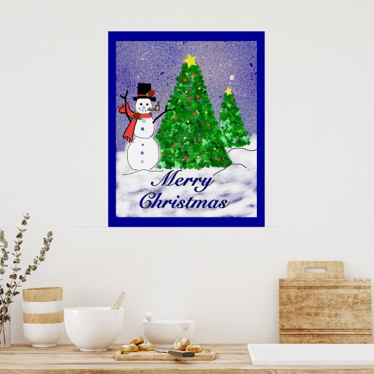 Poster Joyeux Noël (Cuisine)