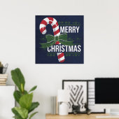 Poster Joyeux Noël (Bureau à domicile)
