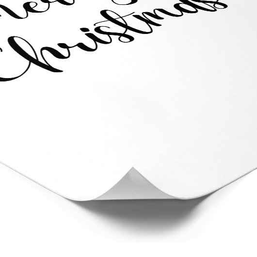 Poster Joyeux Noël (Coin)