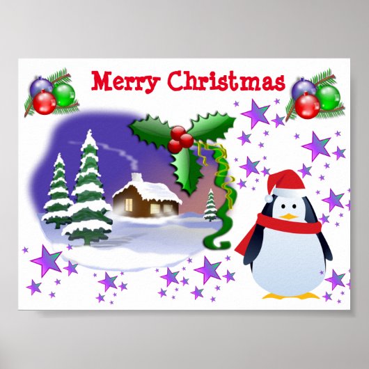 Poster Joyeux Noël (Devant)