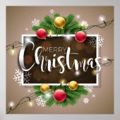 Poster Joyeux Noël (Devant)