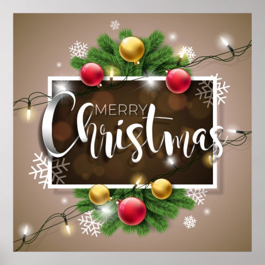 Poster Joyeux Noël (Devant)