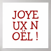 POSTER JOYEUX NOËL ! (Devant)