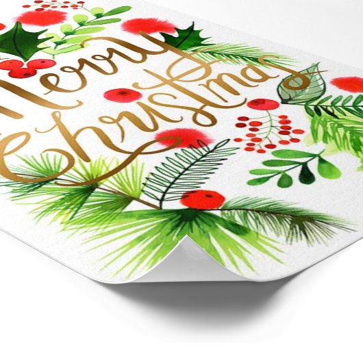 Poster joyeux noël (Coin)