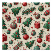 Poster joyeux Noël (Devant)