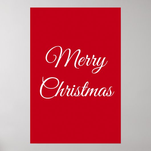 Poster Joyeux Noël (Devant)