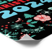 Poster Joyeux Noël 2024 (Coin)