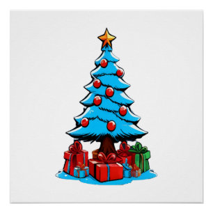 Poster Joyeux Noël 3D