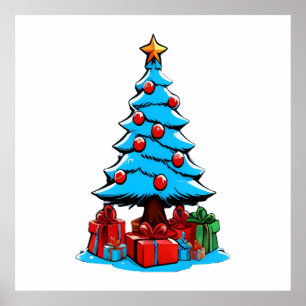 Poster Joyeux Noël 3D