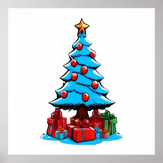 Poster Joyeux Noël 3D (Devant)