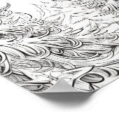 Poster Joyeux Noël Adulte Coloration (Coin)