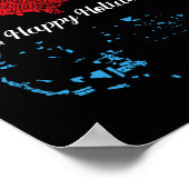 Poster Joyeux Noël Amérique Et Joyeuses Vacances Élection (Coin)