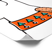 Poster Joyeux Noël Animaux caricaturaux | Vacances (Coin)