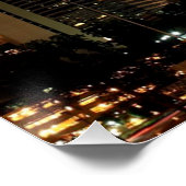 Poster Joyeux Noël, Atlanta, Georgia Skyline (Coin)