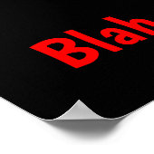 Poster Joyeux Noël Blah, Blah, Blah - Fantastique Noël (Coin)