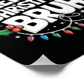 Poster Joyeux Noël Bruh Joyeux Noël Famille de Noël Noël (Coin)