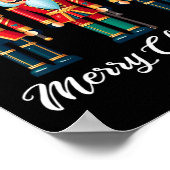 Poster Joyeux Noël Casse-Noisette Ballet Festivals Hommes (Coin)