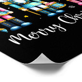 Poster Joyeux Noël Casse-Noisette Ballet Festivals Hommes (Coin)