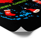 Poster Joyeux Noël C'est Comme Ça Nous Faisons Trump Gagn (Coin)