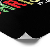 Poster Joyeux Noël Christian Jésus Croix foi Religi (Coin)