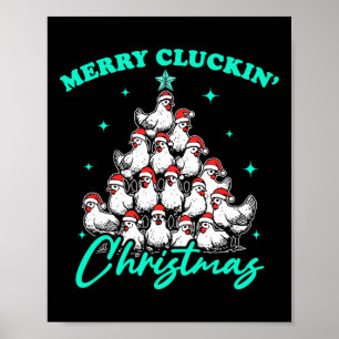 Poster Joyeux Noël Cluckin
