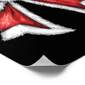 Poster Joyeux Noël Coquette Bow Xmas Pyjamas Famille M (Coin)