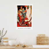 Poster Joyeux Noël, couverture du magazine de Noël de gra (Cuisine)
