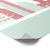 Poster Joyeux Noël de San Francisco (Coin)