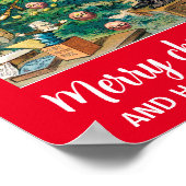 Poster Joyeux Noël et bonne année (Coin)