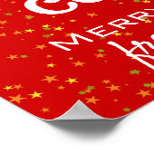 Poster Joyeux Noël Funny Holiday Cocktail (Coin)