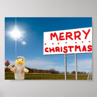 Poster Joyeux Noël Graffiti