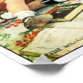 Poster Joyeux Noël Jessica Willcox Smith Illustration (Coin)