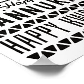 Poster Joyeux Noël Joyeux Hanoukka Joyeux Kwanzaa (Coin)