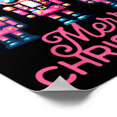 Poster Joyeux Noël Nutcracker Mignonne Famille Fêtes Femm (Coin)