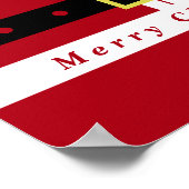 Poster Joyeux Noël - Père Noël - Cadeaux Pour Tous (Coin)