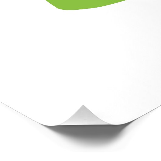 Poster Joyeux Noël ! Père Noël Turtle (Coin)