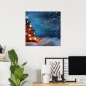 Poster Joyeux Noël Póster (Bureau à domicile)