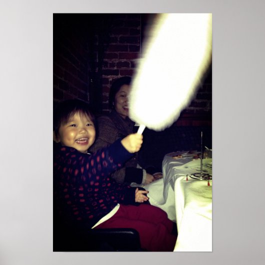 Poster Joyeux Noël! Que Dieu nous bénisse, tout le monde. (Devant)