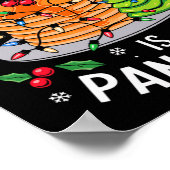 Poster Joyeux Noël Tout Ce Que Je Veux Pour Noël Pancakes (Coin)