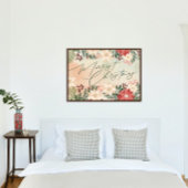 Poster Joyeux Noël | Vacances Botanique Splendor