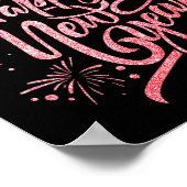 Poster Joyeux Nouvel An 2026 Chargement de Fireworks Part (Coin)