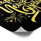 Poster Joyeux Nouvel An 2026 Chargement Nouvel An Soir Pa (Coin)