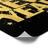 Poster Joyeux Nouvel An 2026 Compte à rebours du Nouvel A (Coin)