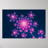 Poster Joyeux Nouvel An Fractal (Devant)