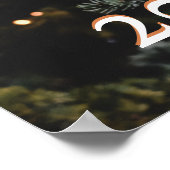 Poster Joyeux Nouvel An Joyeux Noël Fête 2025 (Coin)