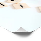 Poster Joyeux Nouvel An SlipperyJoe tuiles de plusieurs l (Coin)