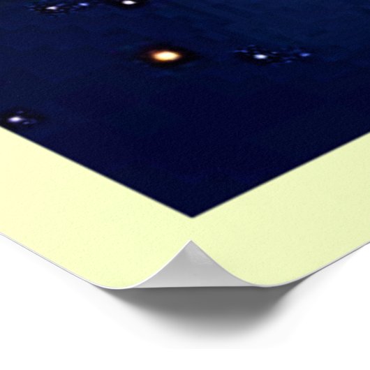 Poster Joyeux oeil cosmique Emoji (Coin)