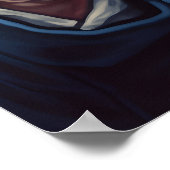 Poster Joyeux Oncle Sam avec pouces vers le haut (Coin)