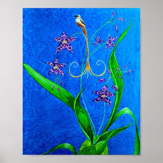 Poster Joyeux ornithologie hawaïenne (Devant)